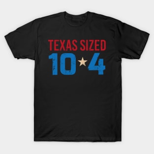 Letterkenny Texas sized ten four red and blue T-Shirt